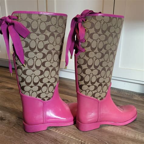 coach tristee rain boot cheap